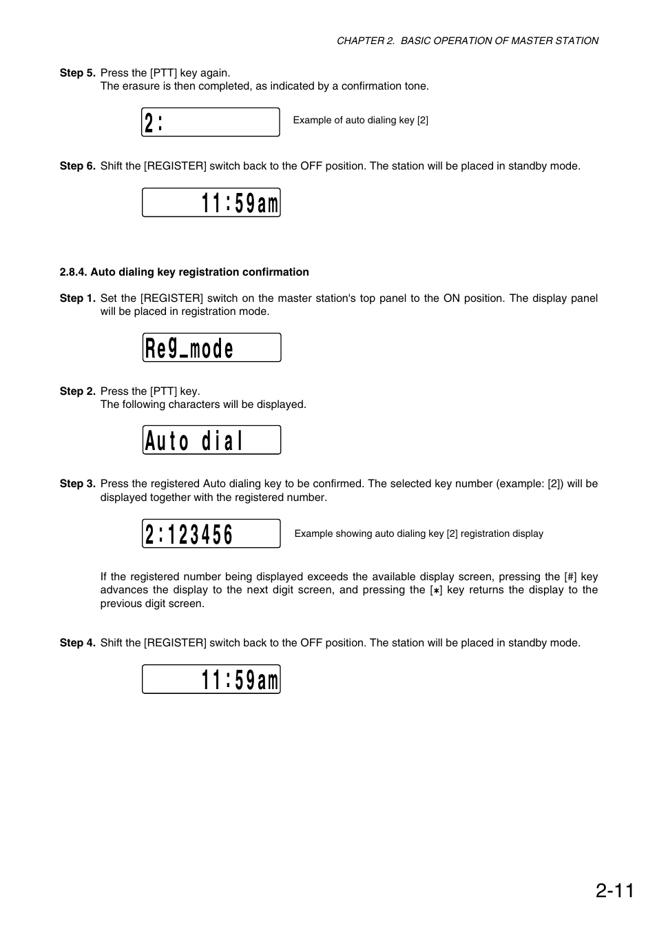 1 1 : 5 9 am | Toa VS-900 User Manual | Page 27 / 72