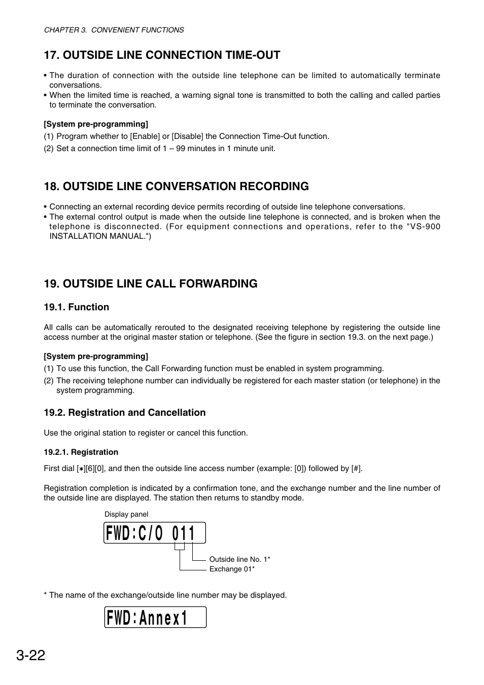 Fwd : c / o 0 1 1, Fwd : ann e x 1 | Toa VS-900 User Manual | Page 50 / 72