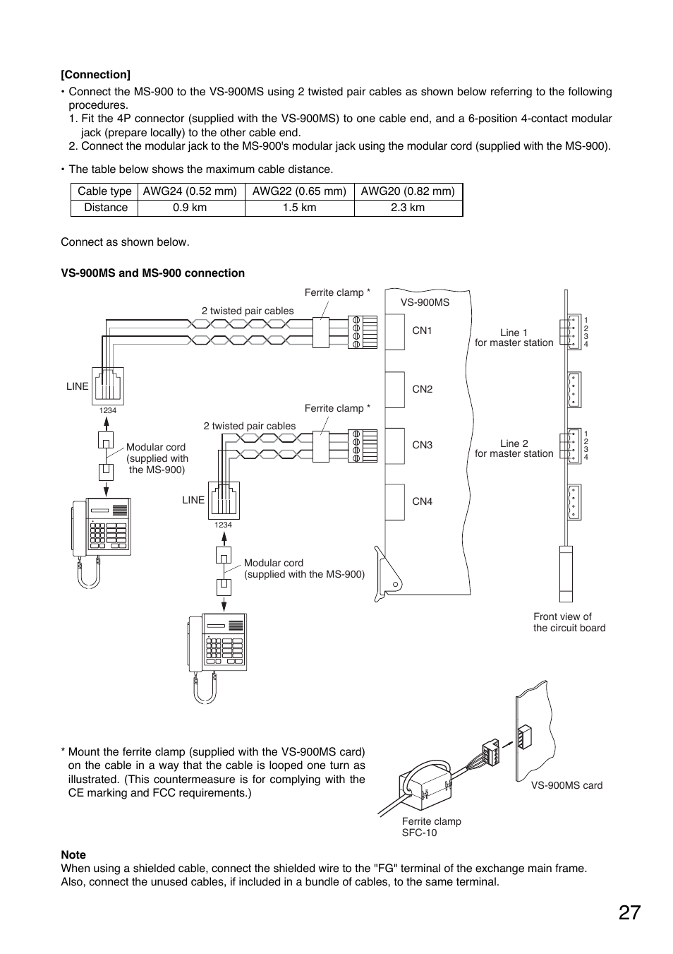 Toa VS-900 User Manual | Page 27 / 56