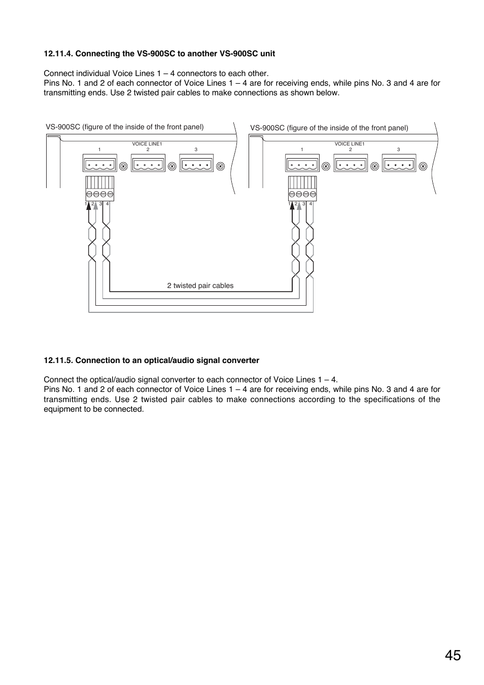 Toa VS-900 User Manual | Page 45 / 56