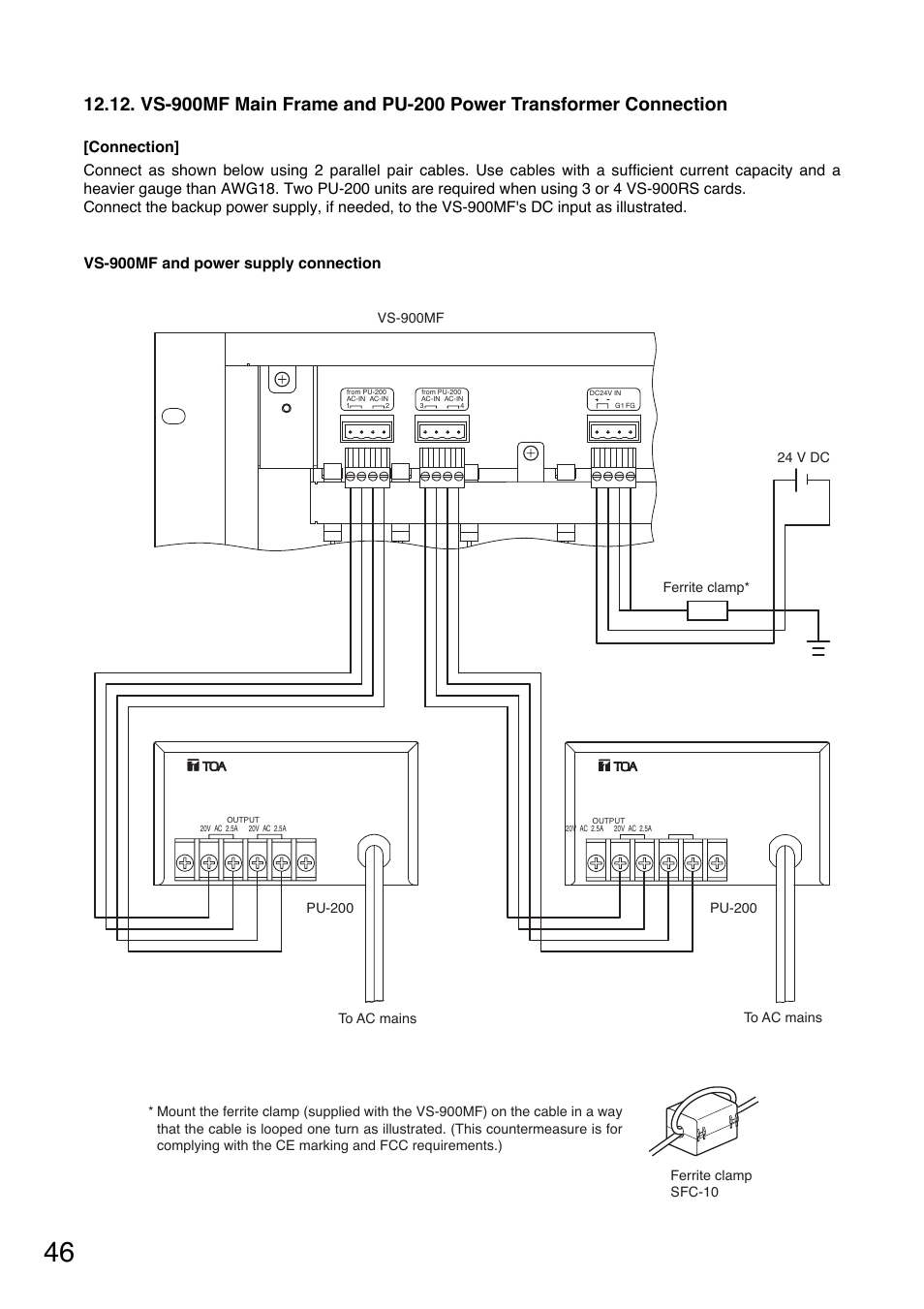 Toa VS-900 User Manual | Page 46 / 56