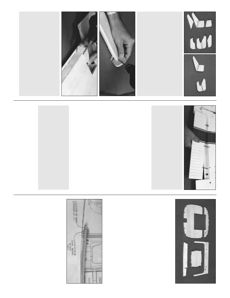Build the fusela ge, Build the fusela g e bottom frame w ork | Top Flite TOPA0300 User Manual | Page 28 / 56