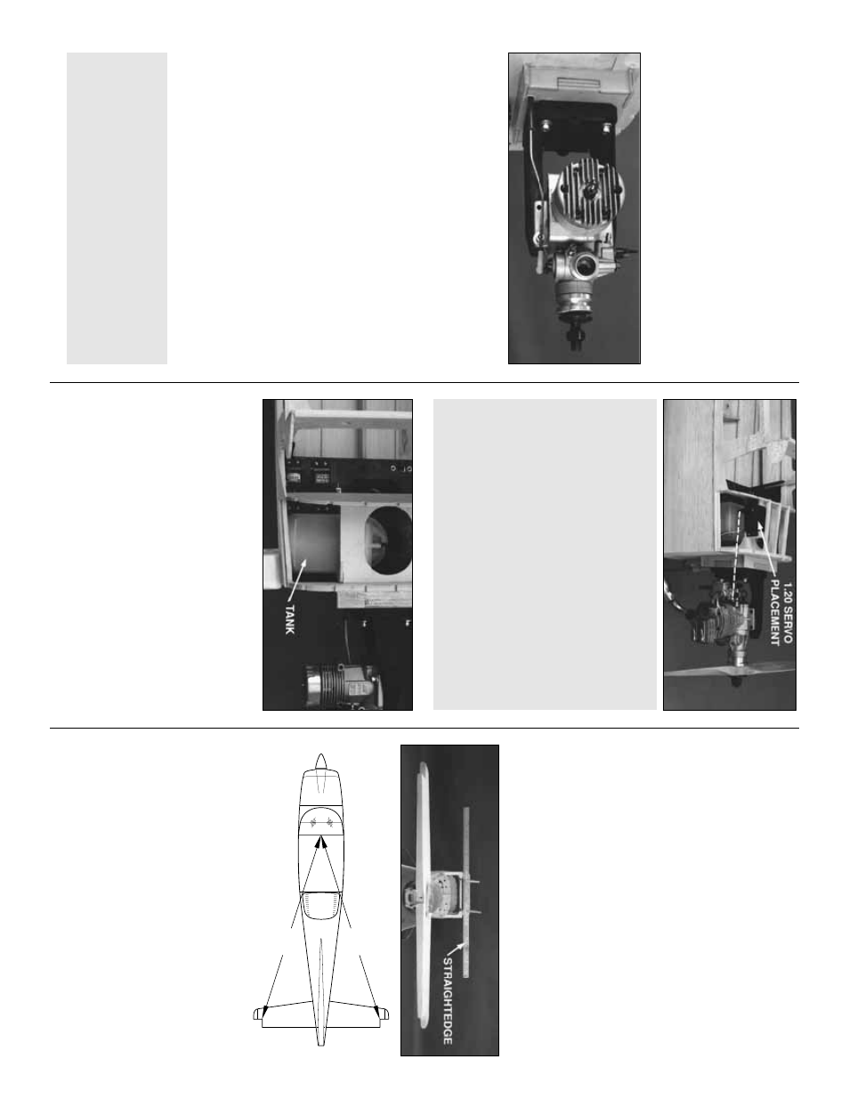 A=a a a, Attac h the stab and fin | Top Flite TOPA0300 User Manual | Page 37 / 56