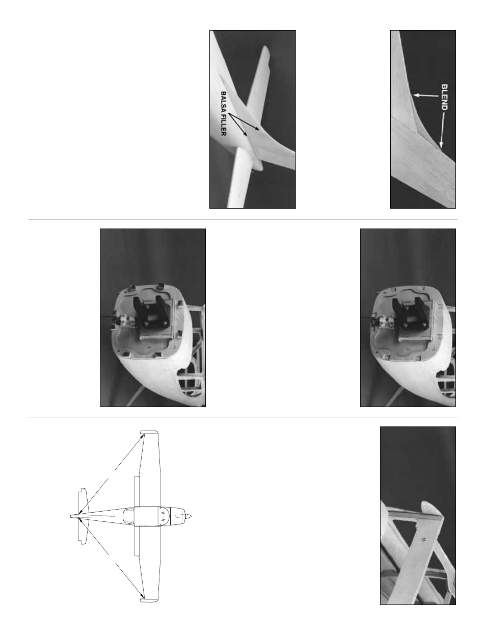 Mount the wing to the fusela g e, Aa=a | Top Flite TOPA0300 User Manual | Page 41 / 56