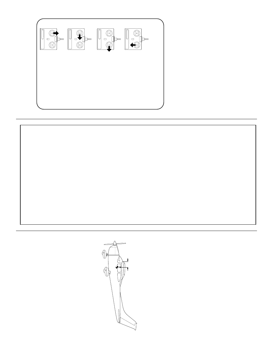 Balance y our model, Contr ol surf a ce thr o w s | Top Flite TOPA0300 User Manual | Page 52 / 56