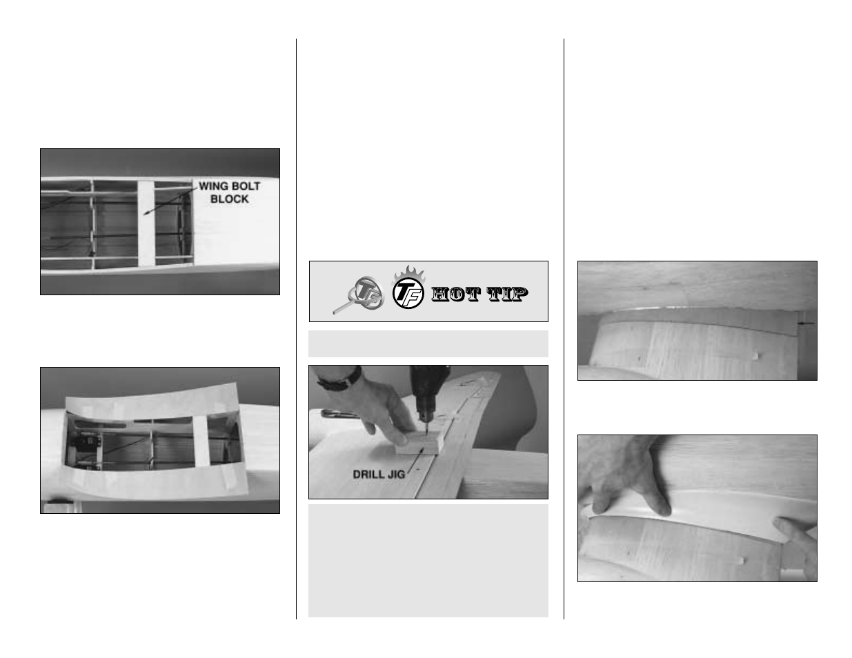 Final construction, Mount the wing to the fuselage, Build the wing fillet | How to make a drill jig - 55 | Top Flite TOPA0500 User Manual | Page 55 / 68