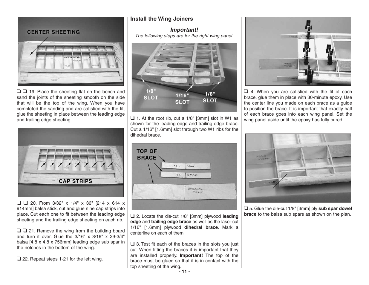 Top Flite TOPA0215 User Manual | Page 11 / 42