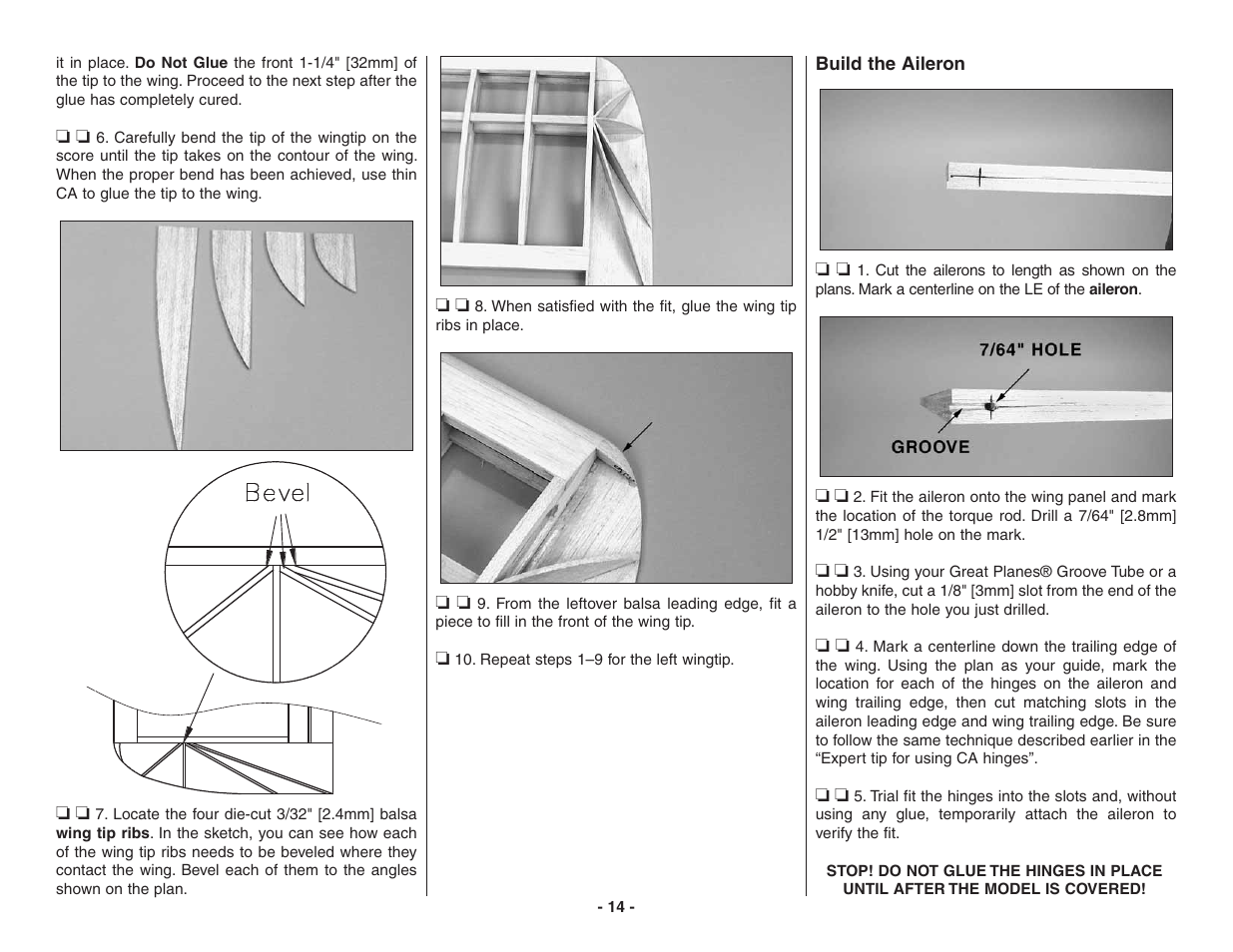 Top Flite TOPA0215 User Manual | Page 14 / 42
