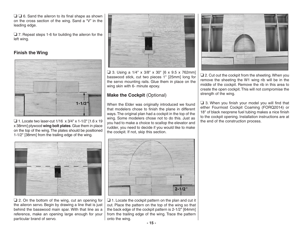 Top Flite TOPA0215 User Manual | Page 15 / 42