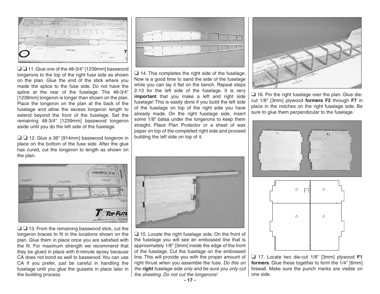 Top Flite TOPA0215 User Manual | Page 17 / 42