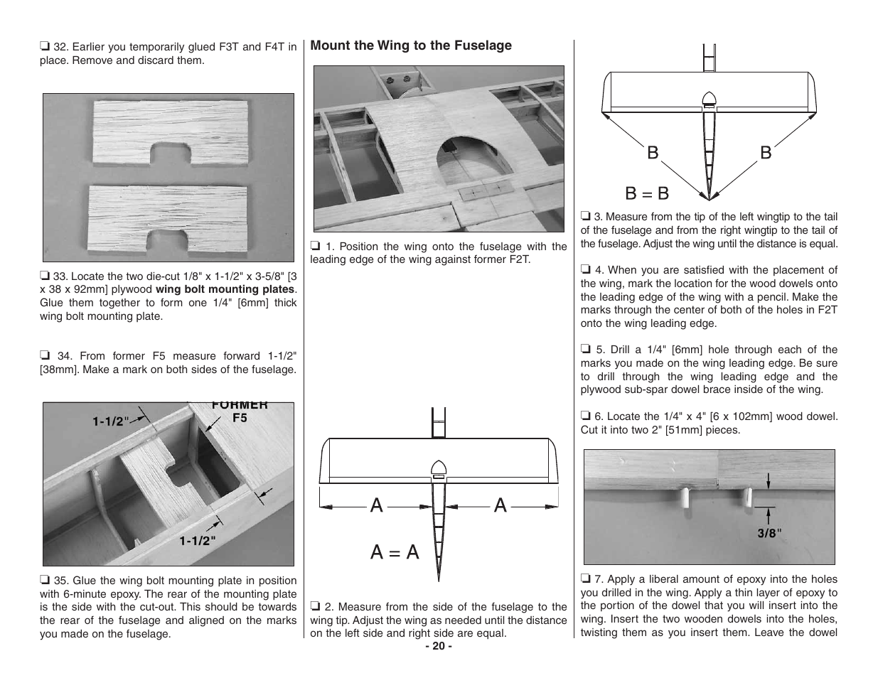 Top Flite TOPA0215 User Manual | Page 20 / 42