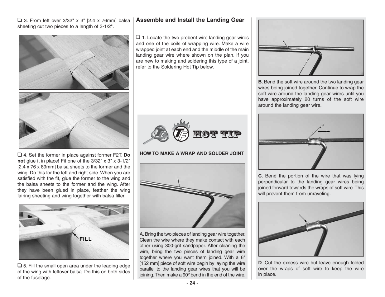 Top Flite TOPA0215 User Manual | Page 24 / 42