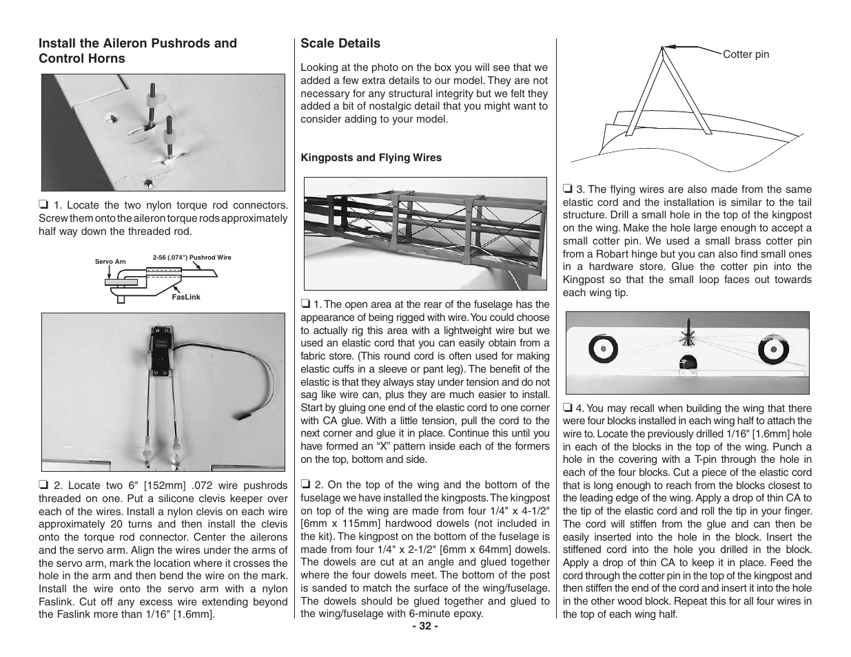 Top Flite TOPA0215 User Manual | Page 32 / 42