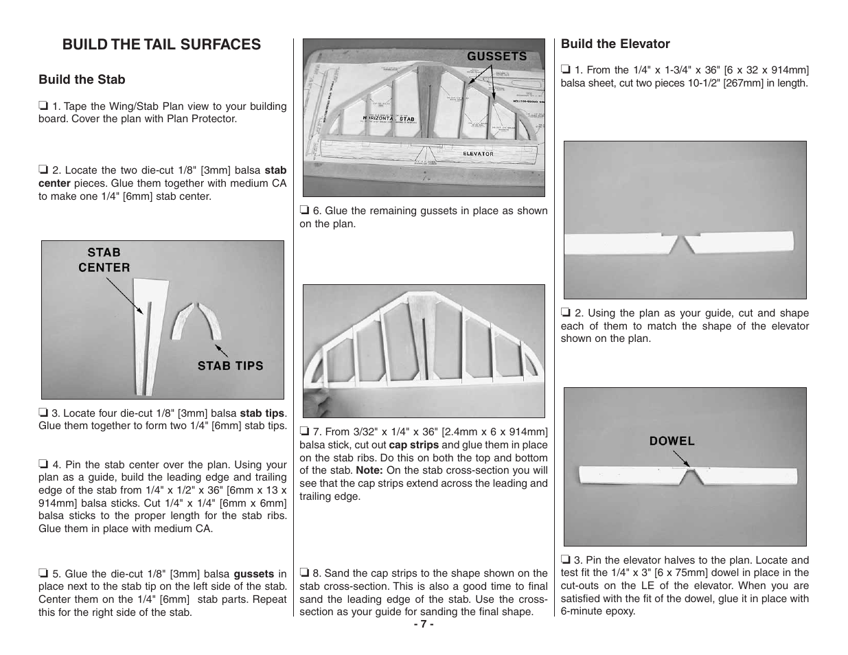 Top Flite TOPA0215 User Manual | Page 7 / 42