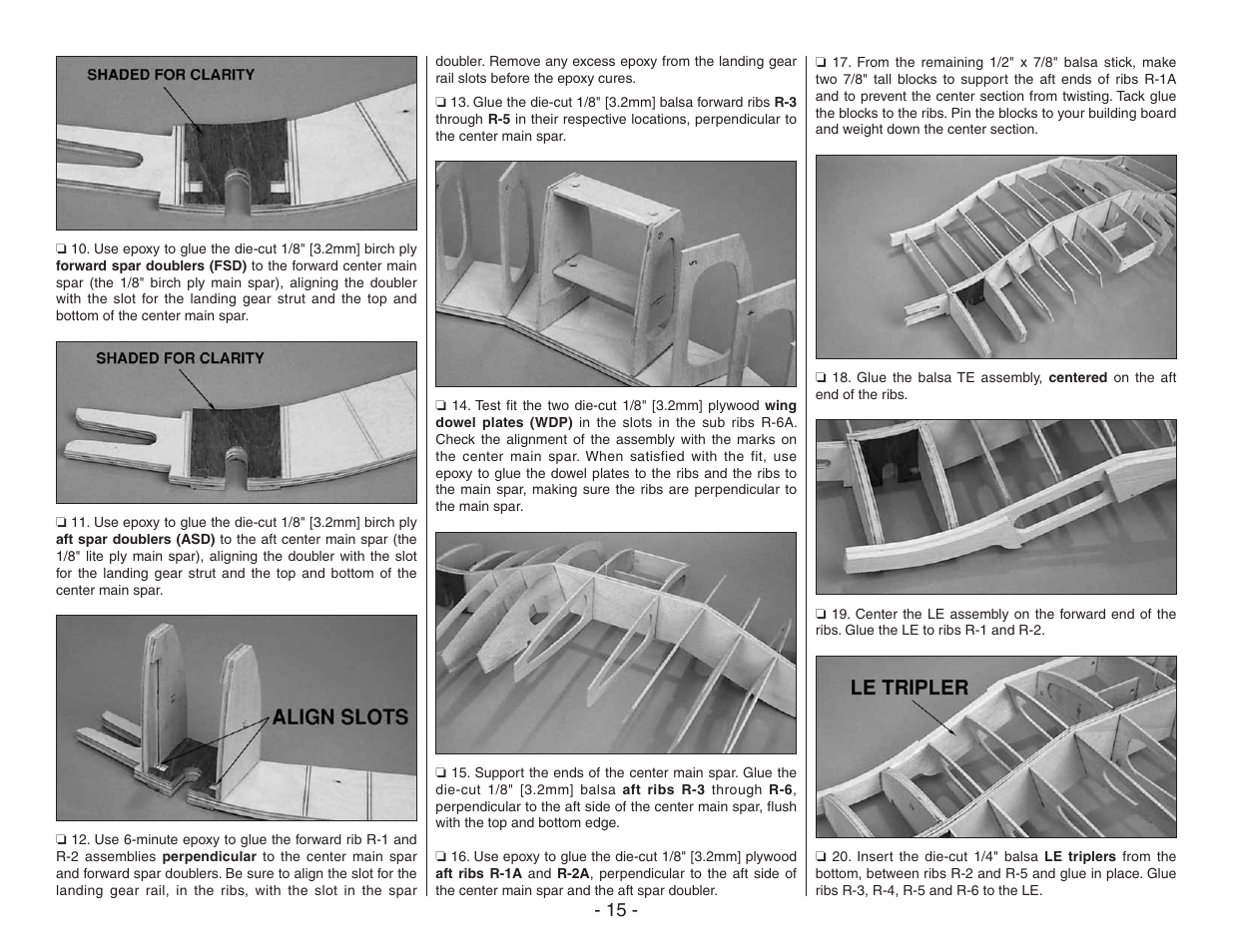 Top Flite TOPA0410 User Manual | Page 15 / 62
