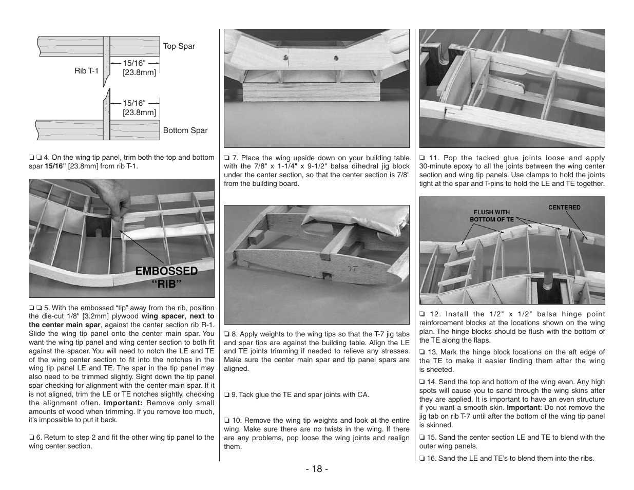 Top Flite TOPA0410 User Manual | Page 18 / 62