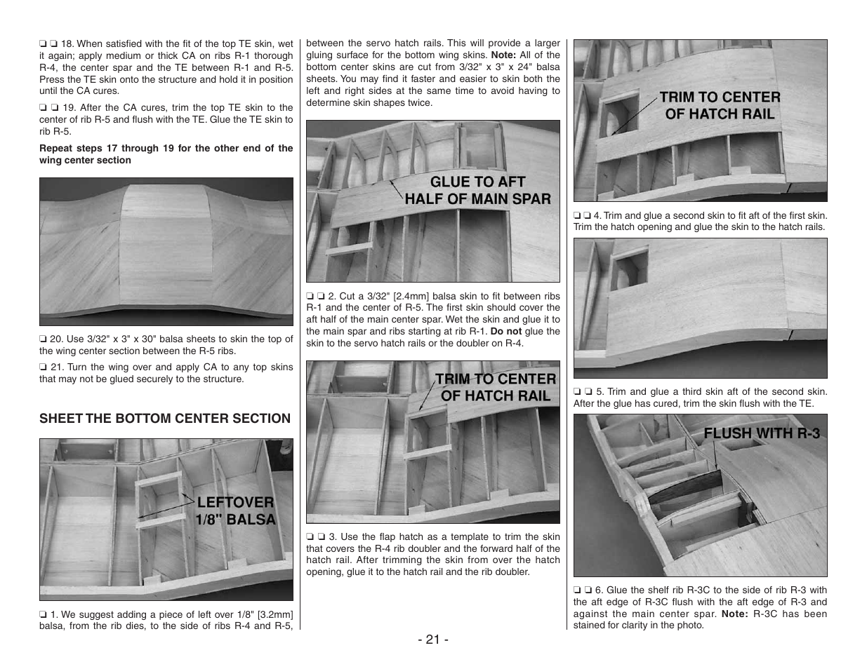 Top Flite TOPA0410 User Manual | Page 21 / 62
