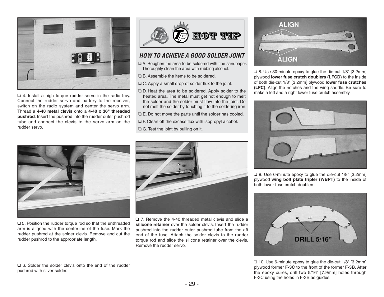 Top Flite TOPA0410 User Manual | Page 29 / 62