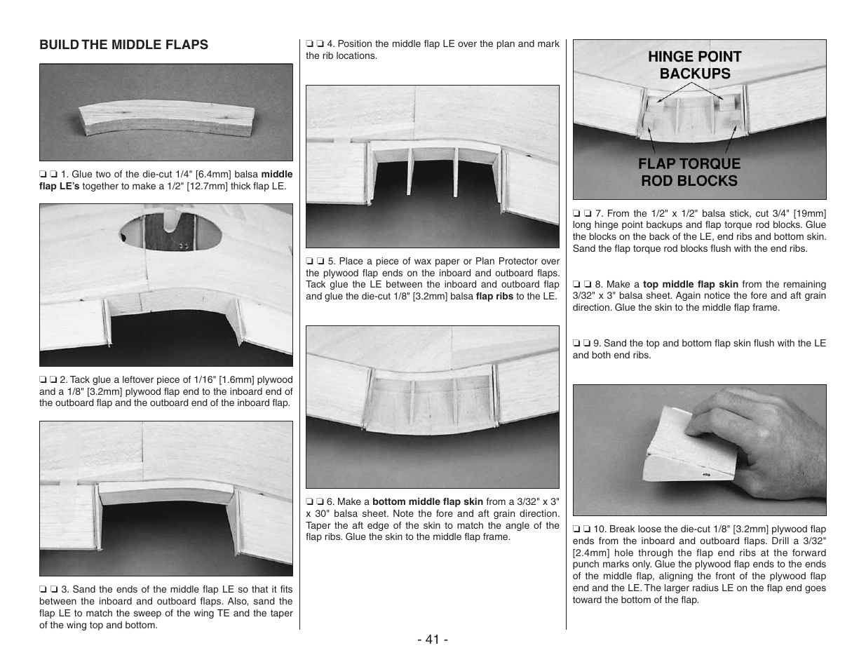 Top Flite TOPA0410 User Manual | Page 41 / 62