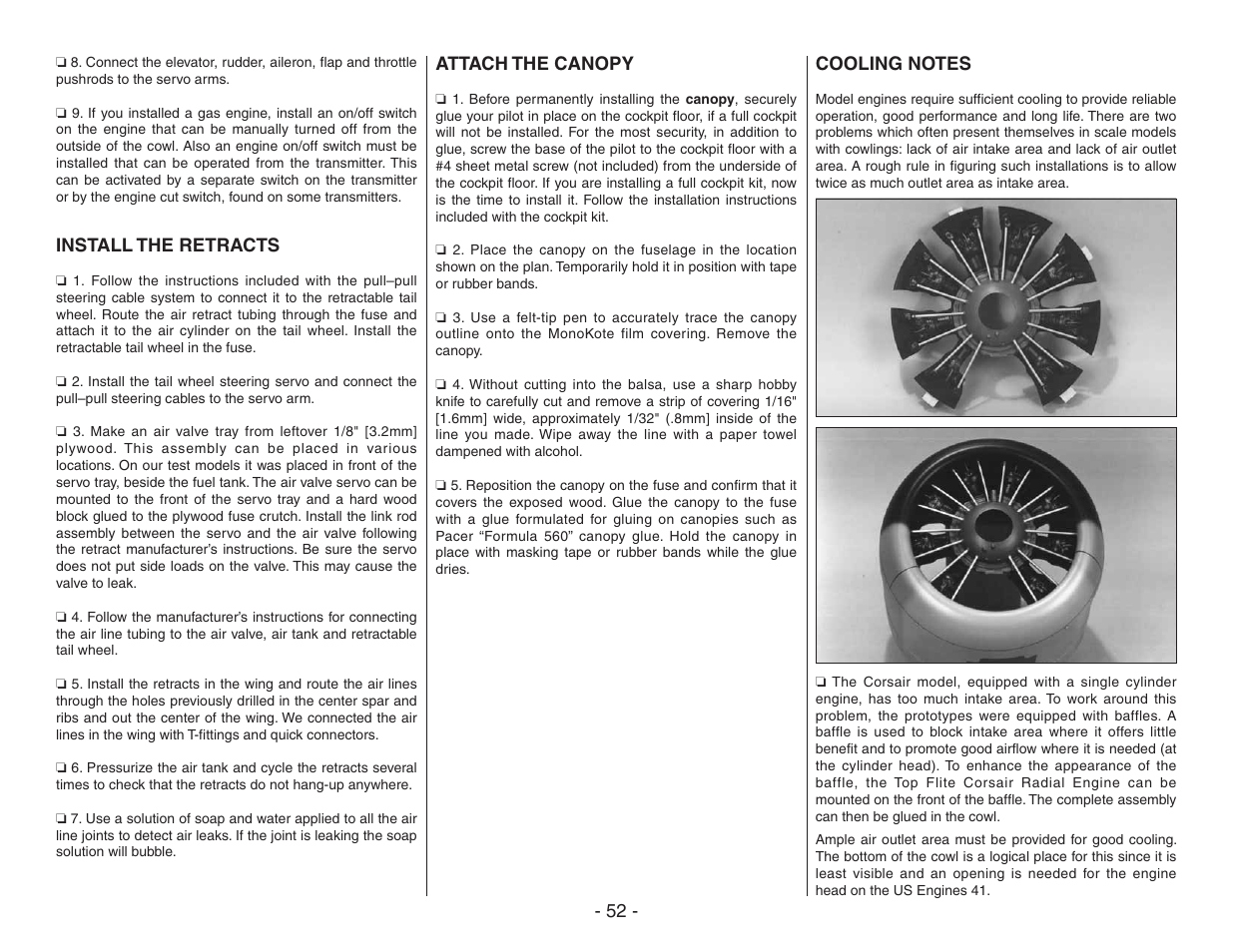 Top Flite TOPA0410 User Manual | Page 52 / 62