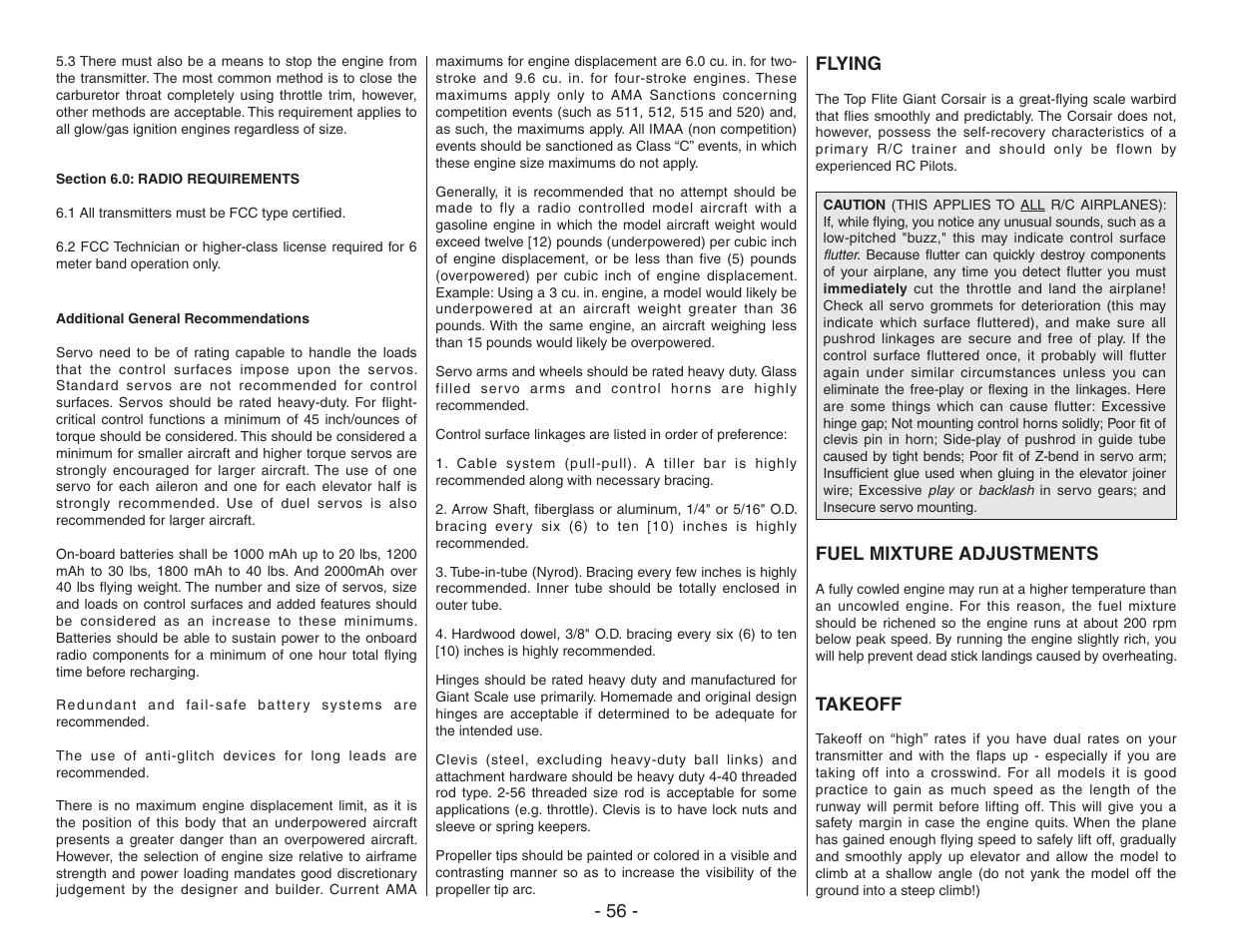 Top Flite TOPA0410 User Manual | Page 56 / 62