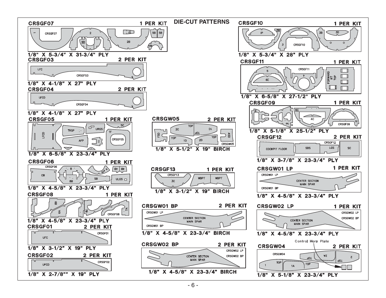 Top Flite TOPA0410 User Manual | Page 6 / 62