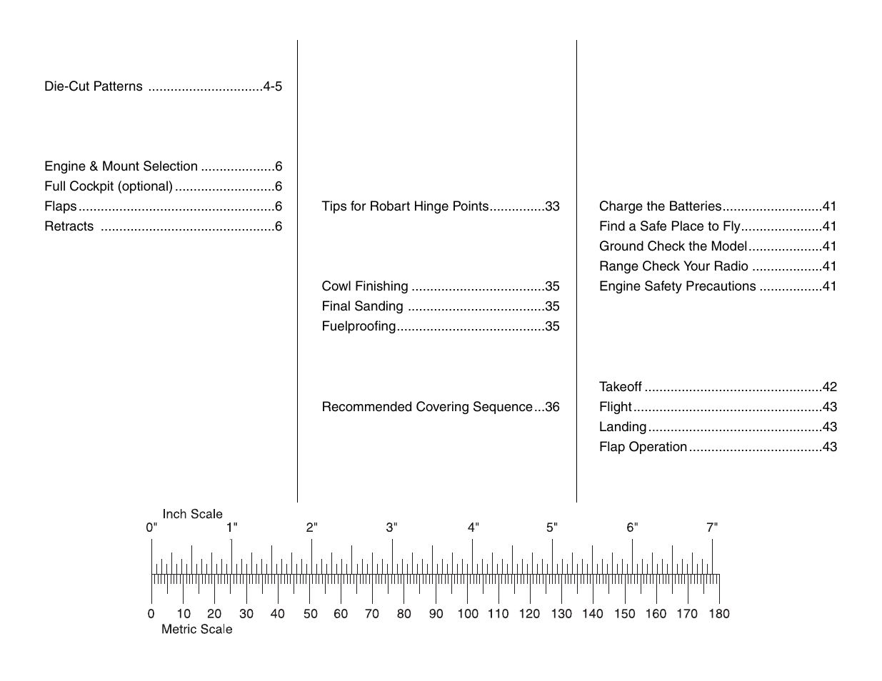 Top Flite TOPA0101 User Manual | Page 2 / 44