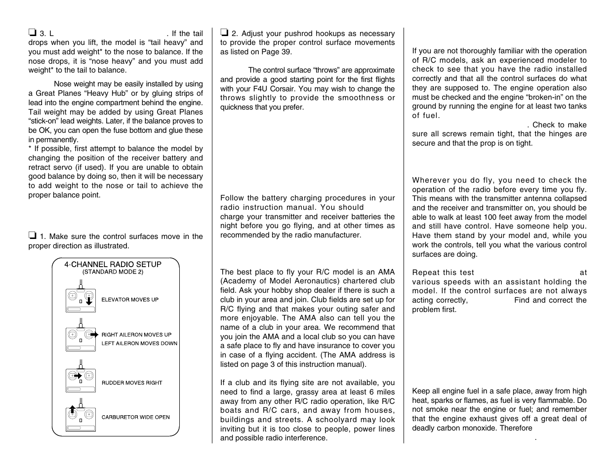 Final hookups and checks, Preflight | Top Flite TOPA0101 User Manual | Page 41 / 44