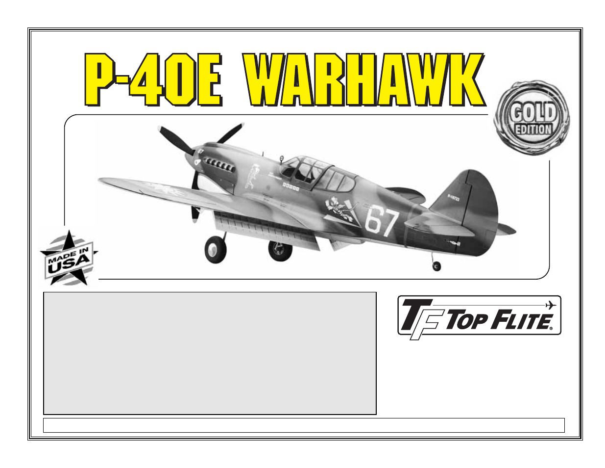 Top Flite TOPA0120 User Manual | 56 pages