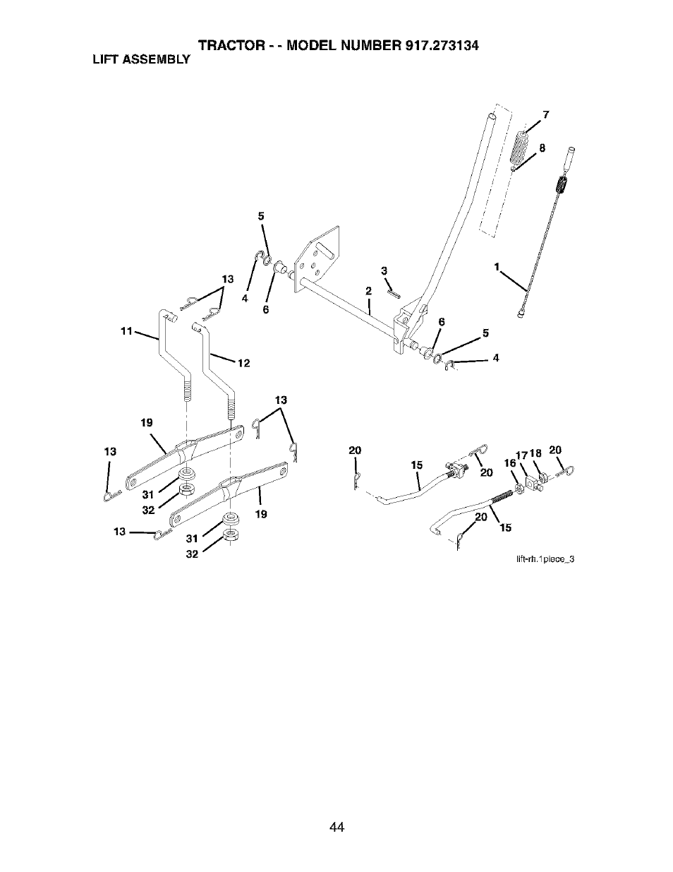 Craftsman 917.273134 User Manual | Page 44 / 60