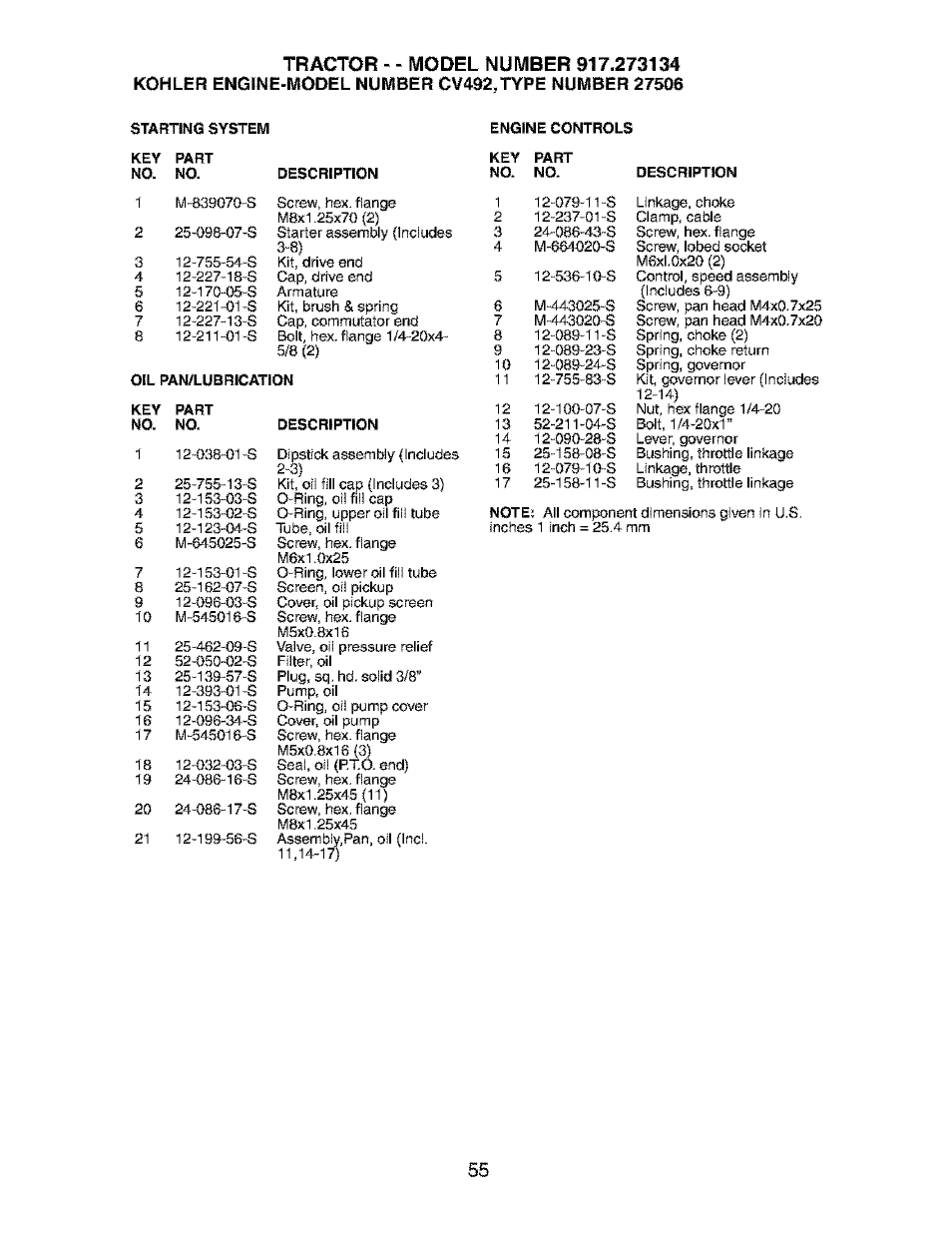 Craftsman 917.273134 User Manual | Page 55 / 60