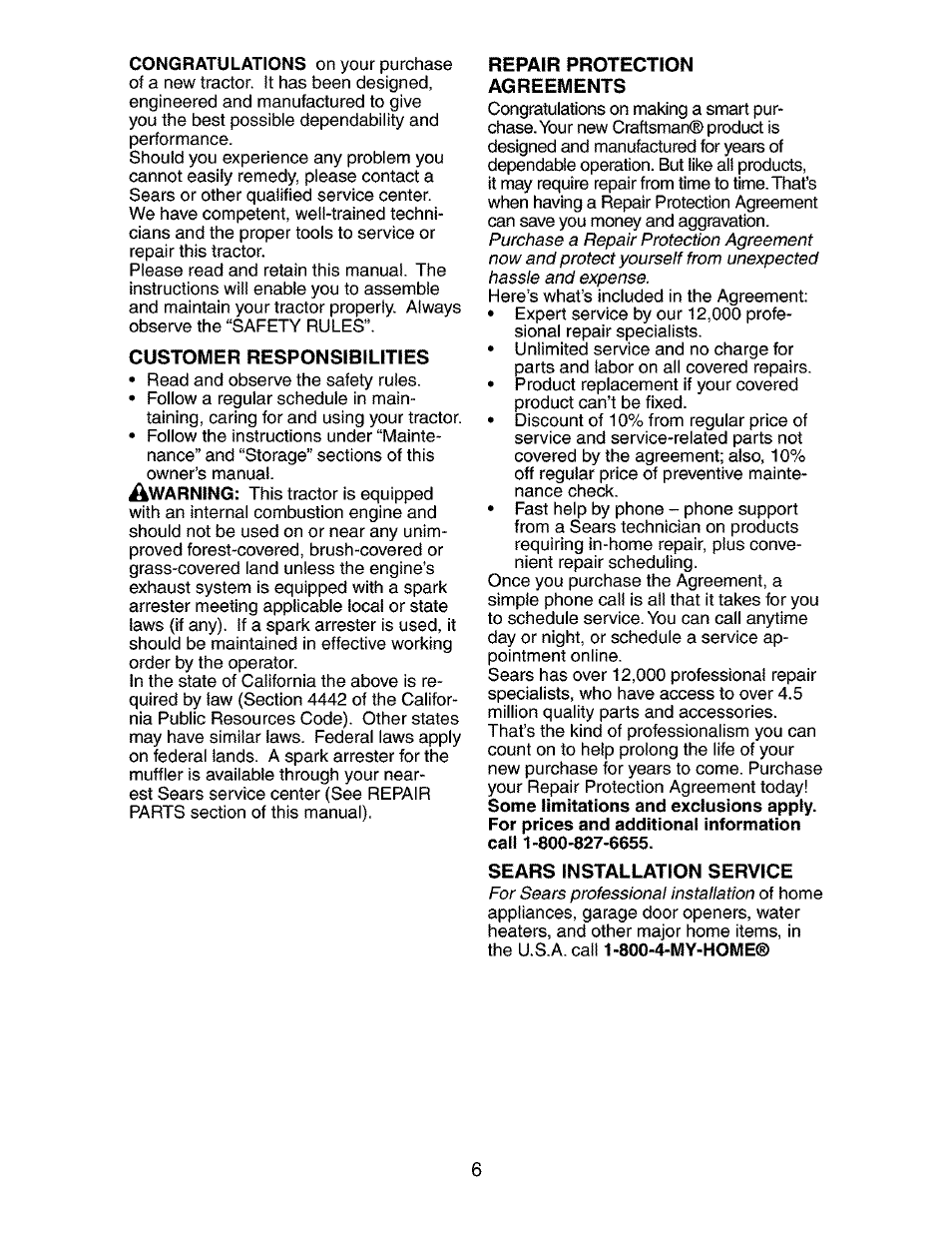 Craftsman 917.273134 User Manual | Page 6 / 60