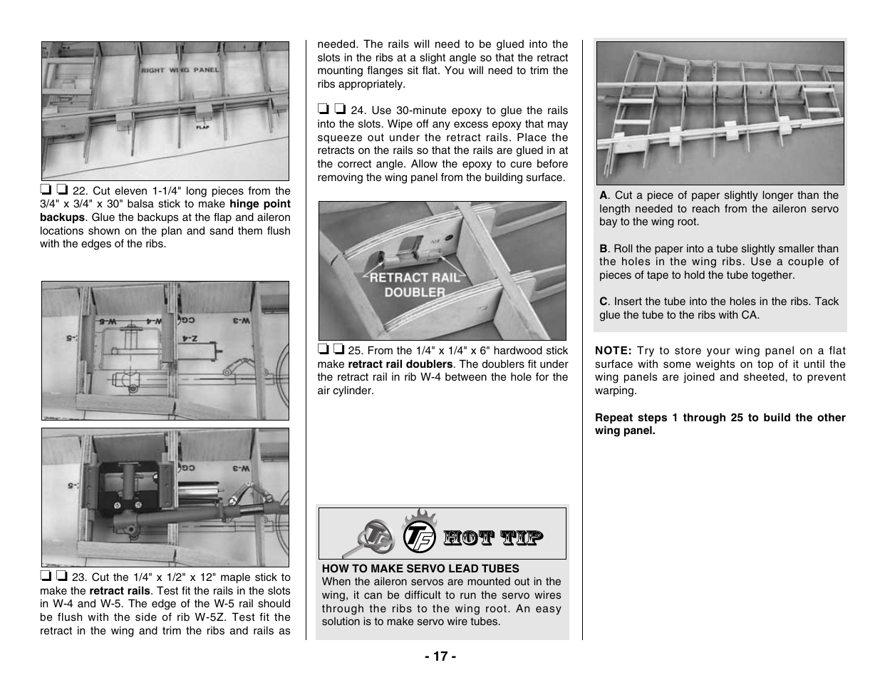 Top Flite TOPA0400 User Manual | Page 17 / 60
