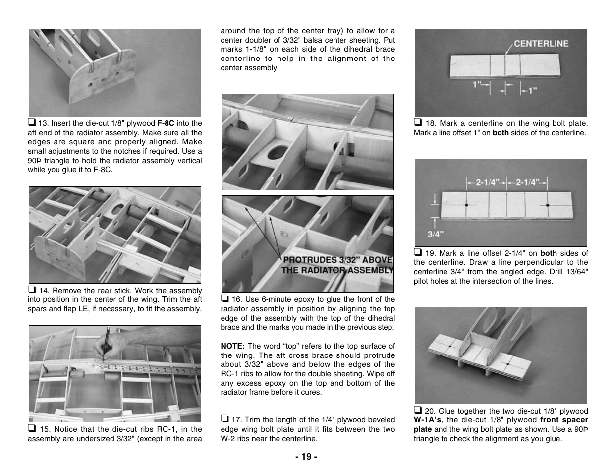 Top Flite TOPA0400 User Manual | Page 19 / 60
