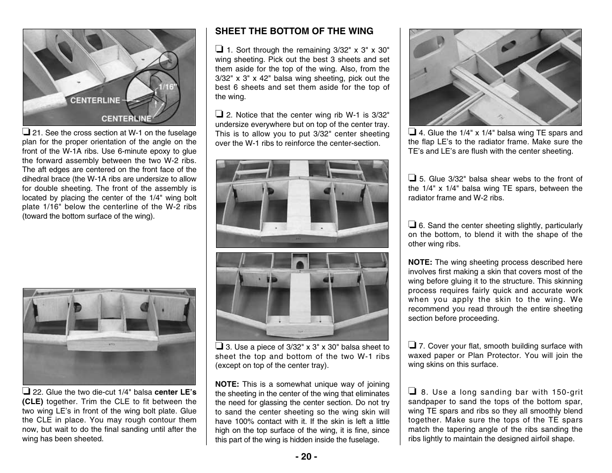 Top Flite TOPA0400 User Manual | Page 20 / 60