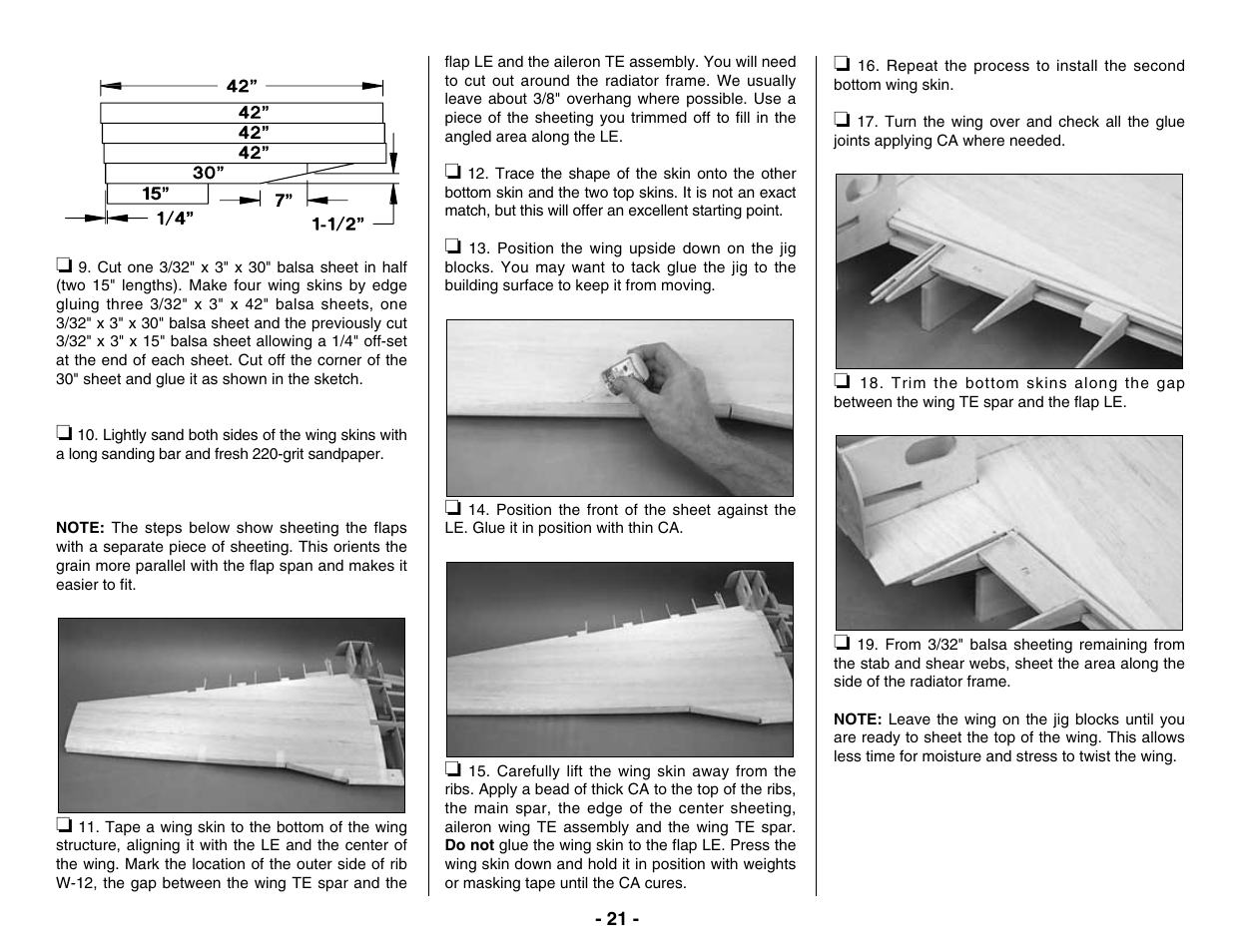Top Flite TOPA0400 User Manual | Page 21 / 60