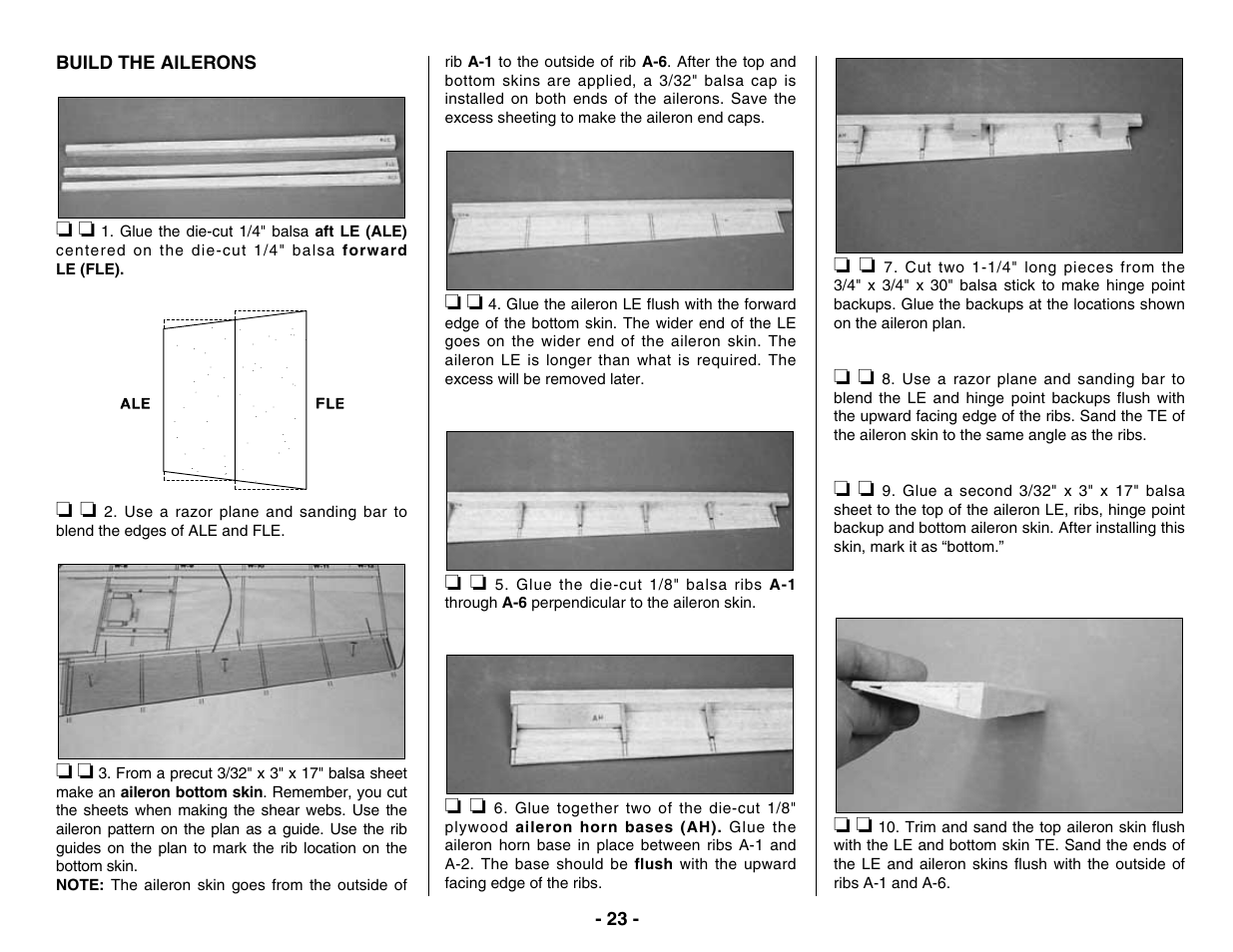 Top Flite TOPA0400 User Manual | Page 23 / 60