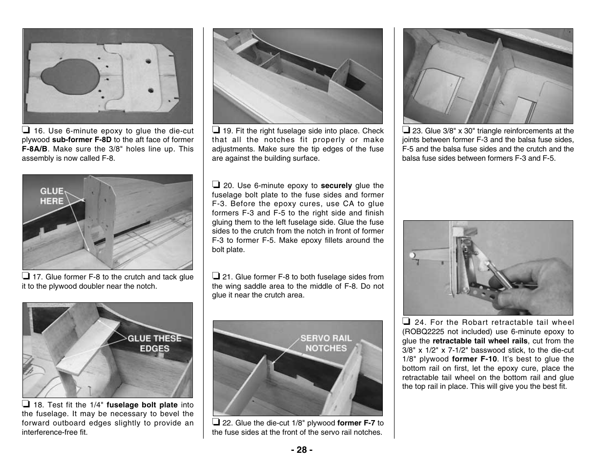 Top Flite TOPA0400 User Manual | Page 28 / 60