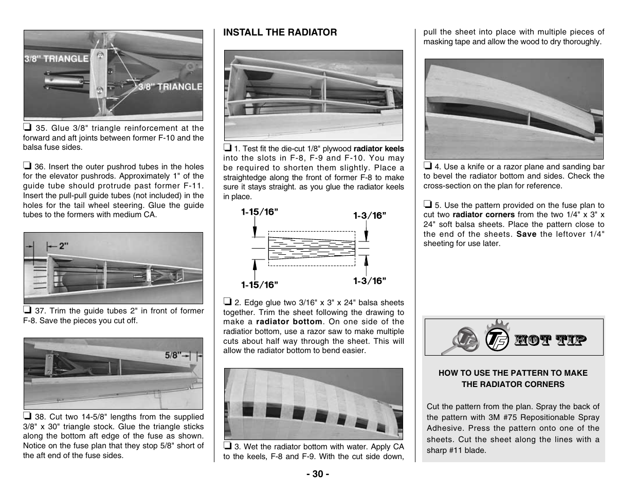 Top Flite TOPA0400 User Manual | Page 30 / 60