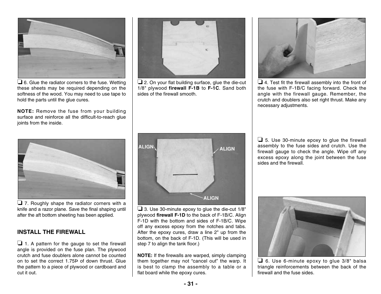 Top Flite TOPA0400 User Manual | Page 31 / 60