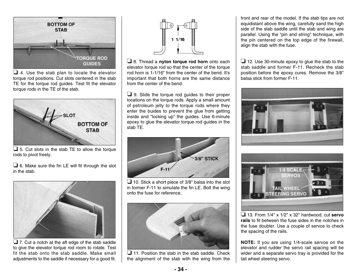 Top Flite TOPA0400 User Manual | Page 34 / 60