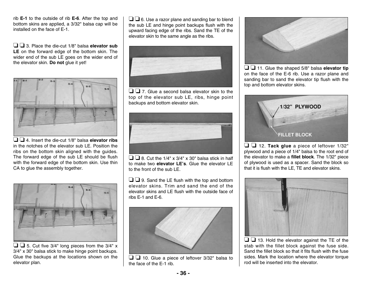 Top Flite TOPA0400 User Manual | Page 36 / 60