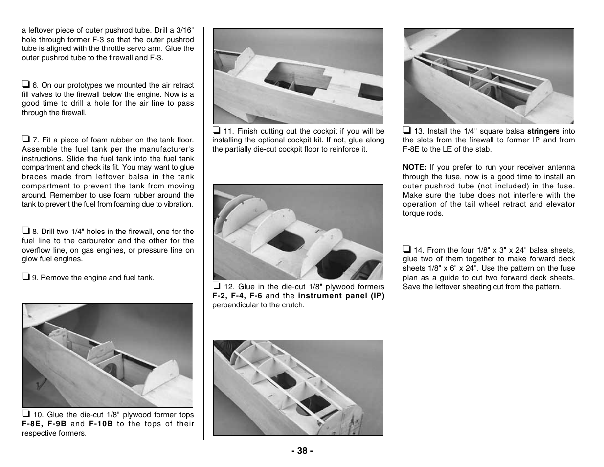 Top Flite TOPA0400 User Manual | Page 38 / 60