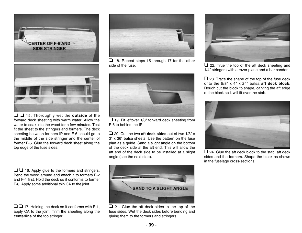 Top Flite TOPA0400 User Manual | Page 39 / 60