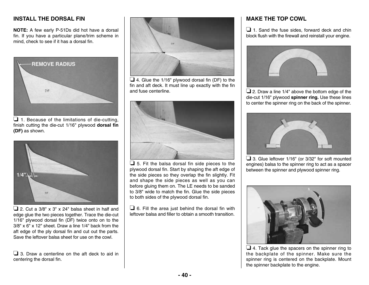 Top Flite TOPA0400 User Manual | Page 40 / 60