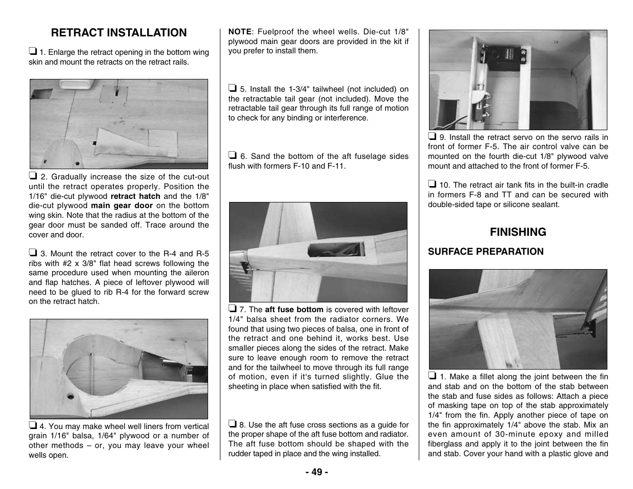 Top Flite TOPA0400 User Manual | Page 49 / 60