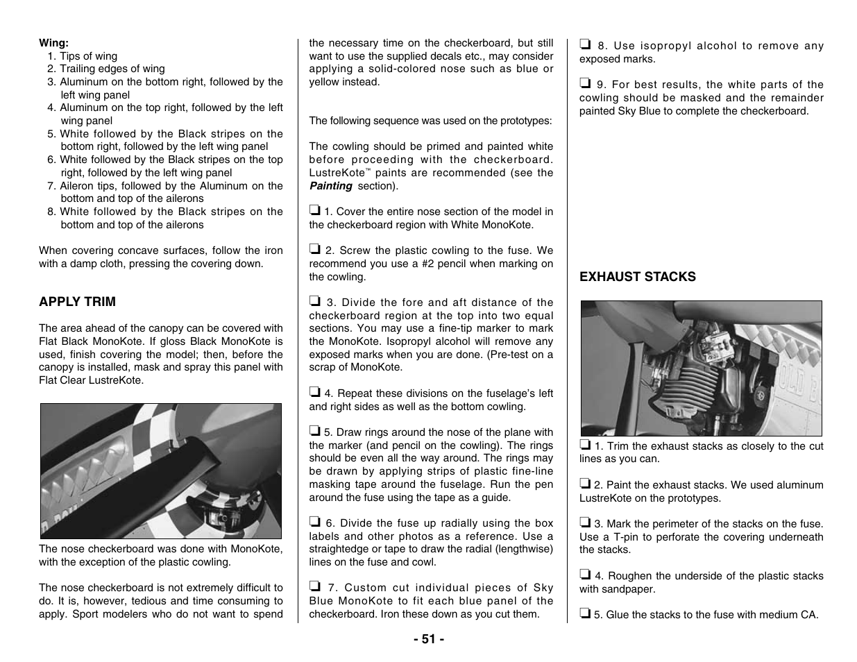 Top Flite TOPA0400 User Manual | Page 51 / 60