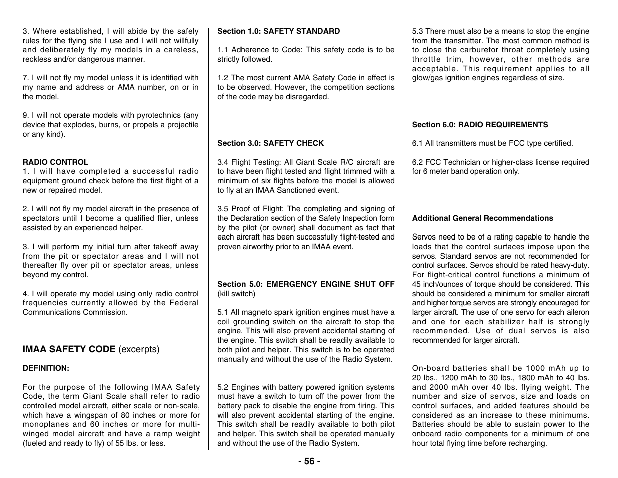 Top Flite TOPA0400 User Manual | Page 56 / 60