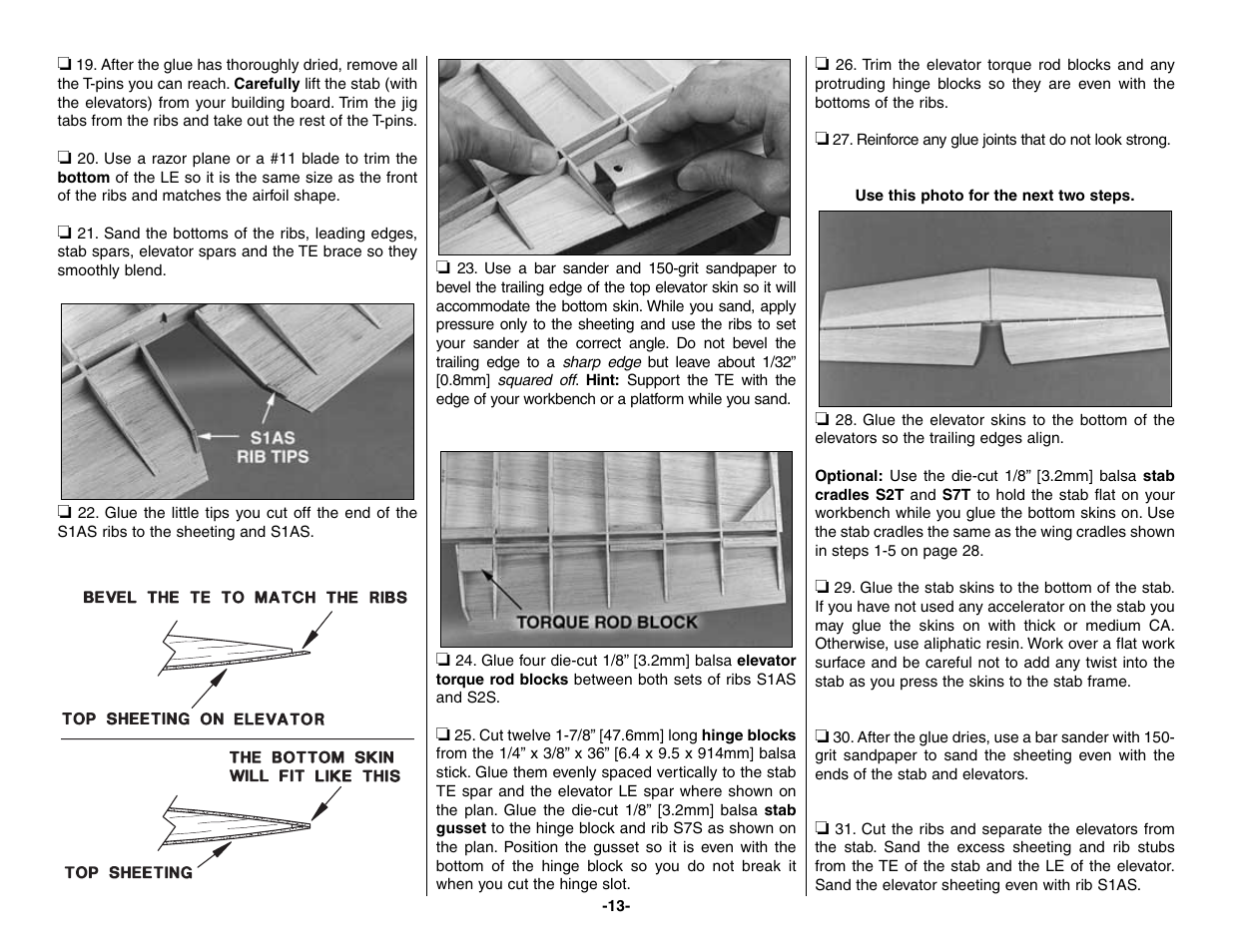 Top Flite TOPA0160 User Manual | Page 13 / 66