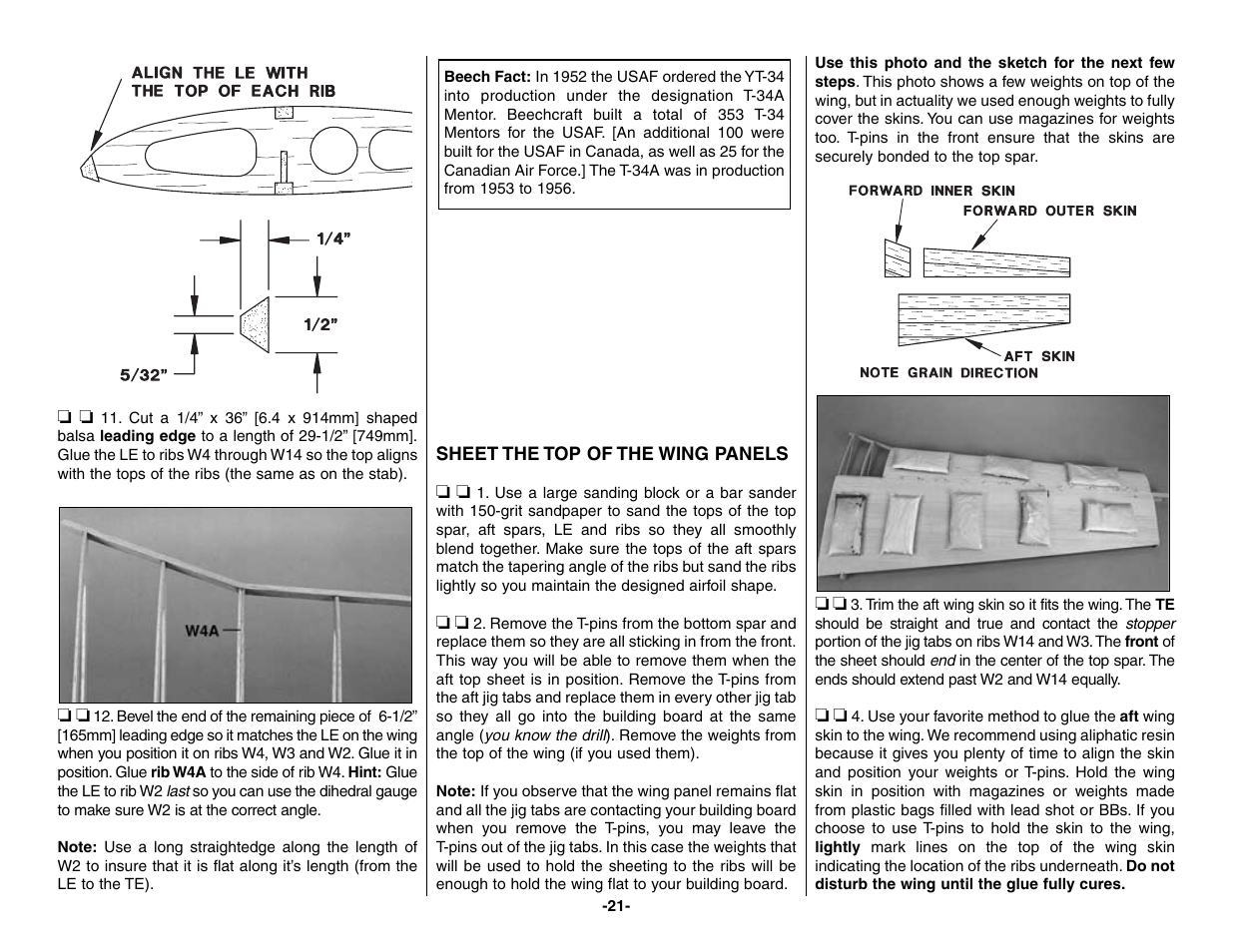 Top Flite TOPA0160 User Manual | Page 21 / 66